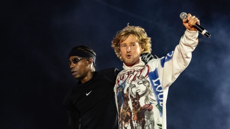 Owen Wilson y Travis Scott estrellas en película de Rolling Loud