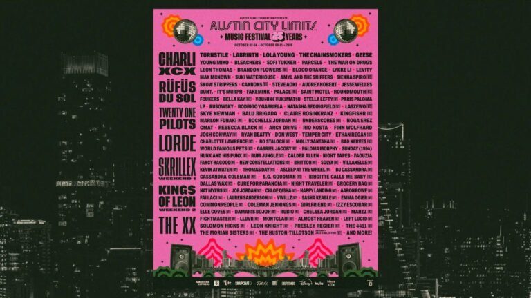 ACL Festival cumple 25 años: Charli XCX, Lorde y Twenty One Pilots lideran el cartel 2026