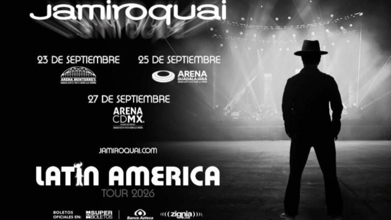 Jamiroquai vuelve a Monterrey en septiembre de 2026 tras siete años sin pisar Latinoamérica