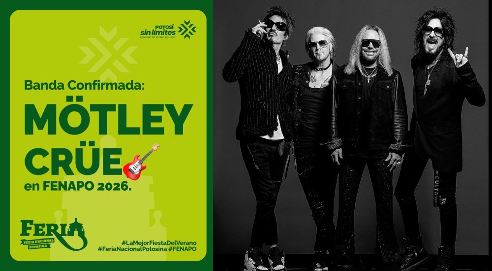 motley crue en san luis potosi fenapo