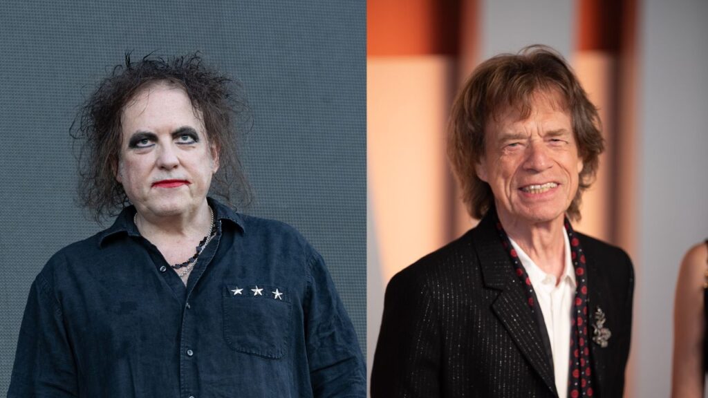 Descubre cómo Robert Smith de The Cure participa en la nueva canción de los Rolling Stones llamada Divine Intervention.