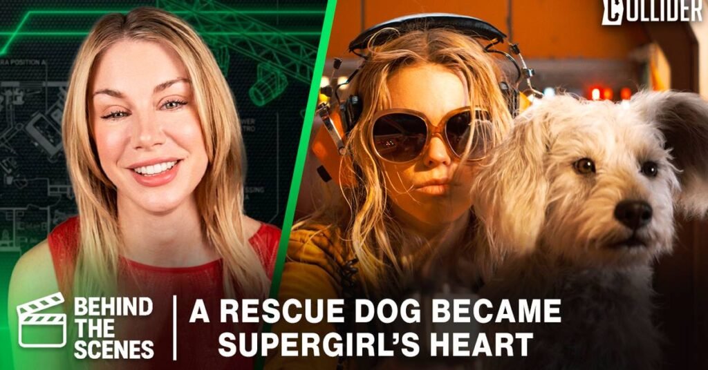 Jennifer Holland revela cómo su perro rescatado Ozu inspiró el personaje Krypto en Supergirl y su desarrollo emocional.