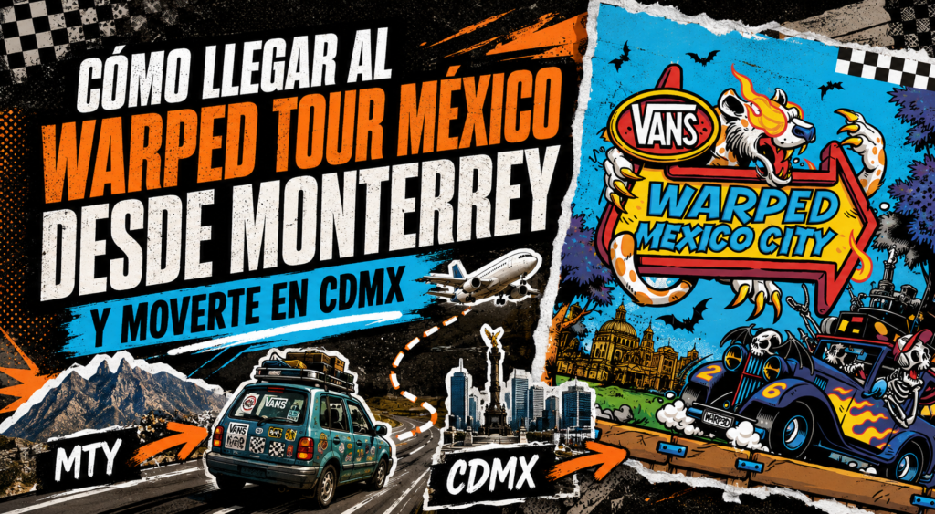 Monterrey rumbo al Vans Warped Tour Mexico