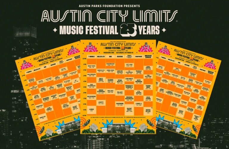Horarios del ACL Festival 2026 Weekend 1: Cartel y escenarios por día