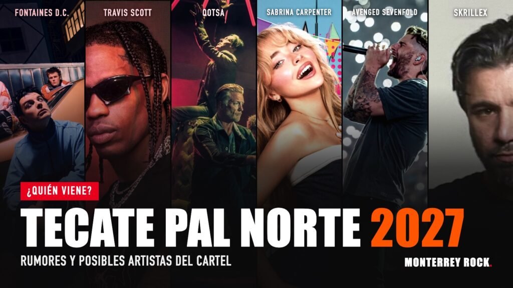 Pal Norte 2027: posibles artistas como Fontaines D.C., Travis Scott, Queens of the Stone Age, Sabrina Carpenter, Avenged Sevenfold y Skrillex